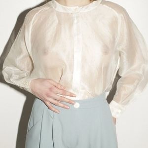 Mr.Larkin Queenie Silk Organza Shirt